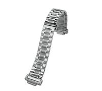 XTVKFWJAB Stainless steel wristband Compatible With G-SHOCK Casio small steel cannon GM-110/GM-700/GM-6900 modified steel strap stainless steel belt(3101 silver)