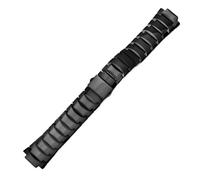 XTVKFWJAB Watch Strap Rado 6021 Series Solid Tungsten Steel Butterfly Buckle Concave Mouth Men's And Women's Watchband 21 * 12mm 13.5 * 6.5mm(Black,13.5-6.5mm)