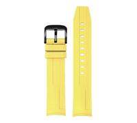 XTVKFWJAB Waterproof Fluororubber FKM Watch Strap Compatible With Tissot 1853 Seastar Series T120 21mm Curved Watch Band(SMOKEY MAUVE)