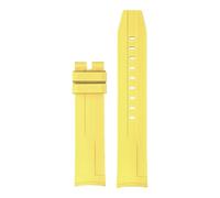 XTVKFWJAB Waterproof Fluororubber FKM Watch Strap Compatible With Tissot 1853 Seastar Series T120 21mm Curved Watch Band(BLUE PINK)