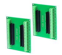 XTVTX 2 Pcs ESP32 Breakout Board ESP32 Expansion Board 38Pin Development Board with Wireless WiFi Bluetooth for ESP-WROOM-32 Microcontroller Development Board