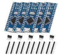 XTVTX 5 Pcs Nano V3 328P Development Boards Nano V3.0 Nano 328P Module with CH340 Chip Micro Connector 5V 16M Microcontroller Compatible with Ar-duino Nano