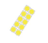 XTVVTODJXT 10PCS LED Beads Lamp 3W 5W 7W 10W 18W High Power LED COB Light Bulb 2422mm for DIY Board Power LED Diode Cold White Warmwhite(White 2422mm,3W 3-12V)