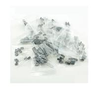 XTVVTODJXT 120pcs 1set Of 120pcs 12 Values 0.22UF-470UF Aluminum Electrolytic Capacitor Assortment Kit Set Pack