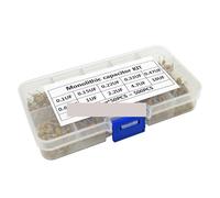 XTVVTODJXT 500PCS/lot Multilayer Ceramic Capacitor Assortment Kit 10Values*50PCS 0.1uF-10uF(104~106) 50V Ceramic Capacitors Set pack