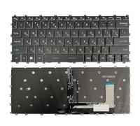 xtwosogrr Backlit Laptop Keyboard Compatible With Laptop Models Modern 14-C5M 14-C7M MS-14JK 14 C11M C12M C13M MS14J1 RU US For Part Number 8K1927225B(RU Backlit)