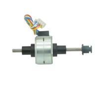 XTXTX reduction micro 24V DC Linear Actuator 80mm Stroke Lead Screw 25mm Diameter Non-captive Stepper Motor 15 Degree Step Angle Step Motor lift electric