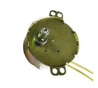 XTXTX Torque geared 3W 4W 49mm Diameter Synchronous Motor 33RPM 50Hz 220V AC No Directional Box Fan Motor Wall Fan Shaking Head Motor generator turner