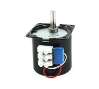 XTXTX Torque geared 60KTYZ Synchronous Geared Motor 220/240VAC Speed Reduction Motor 14W 20RPM 7mm D Shaft Gear Motor Forward Reverse Motor generator turner