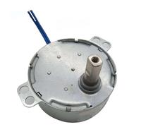 XTXTX Torque geared AC 5V 6V 9V 12V 24V Synchronous Motor 4W 0.9RPM to 70RPM Slow Speed Motor Electrical Fan Motor 7x15mm Flat Shaft Motor CW CCW generator turner(8rpm or 10rpm 6v)