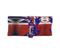XTYGETY Abstract New Zealand Flag Map04 Print Soft Pu Leather Eyeglass Case Sunglasses Bags Glasses Case Sunglass Organizer Pouch