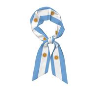 XTYGETY Argentine Flag Elegant Women'S Satin Scarf,Bandana,Silk Scarf,Versatile Fashion Accessory Any Occasion