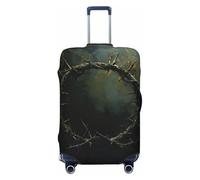 XTYGETY Crown of Thorns Print Luggage Cover Suitcase Covers Protector Wrap Fits 18-32 Inch Suitcases Travel Essentials