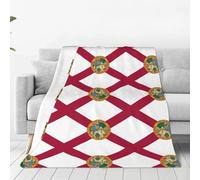 XTYGETY Florida State Flag Print Ultra Soft Micro Fleece Blanket Flannel Blanket Throw On Blanket Bed Sofa Travel Camping