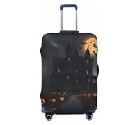 XTYGETY Halloween Goth Print Luggage Cover Suitcase Covers Protector Wrap Fits 18-32 Inch Suitcases Travel Essentials