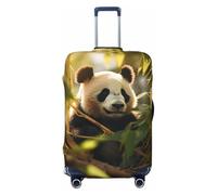 XTYGETY Little Red Panda Print Luggage Cover Suitcase Covers Protector Wrap Fits 18-32 Inch Suitcases Travel Essentials