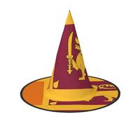 XTYGETY Sri Lanka Flag Print Adults Halloween Costume Accessory Witch Hat Witches Hat For Party Carnivals Role-Playing