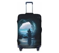 XTYGETY The Sea Witch Inspired Print Luggage Cover Suitcase Covers Protector Wrap Fits 18-32 Inch Suitcases Travel Essentials