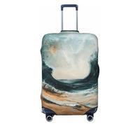 XTYGETY Within The Tides Print Luggage Cover Suitcase Covers Protector Wrap Fits 18-32 Inch Suitcases Travel Essentials