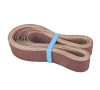 XTYML 15 Pcs 2 x 72 Inch 80/120/150/240/400 Assorted Aluminum Oxide Sanding Belt