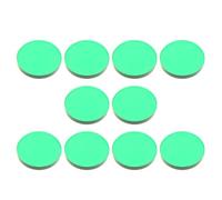 Xuancai 10Pcs Pool Cue Tips Clear Acrylic Replacement Tip Pools Stick Snookers Cues Tips Billiard Cue Accessories Snookers & Billiard Accessories