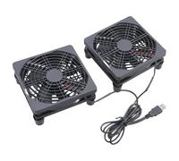 Xuancai 1Set 120mm Router Cooling Fans USB 5V Quiet Operating With Feet Quiet FOR Long Service Life Router Cooling Fan