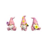 Xuancai 3Pieces Fantasy Creature Figurine Set Durability Resin Elves Ornaments For Home Garden Decorating Elves And Elf Garden Ornaments
