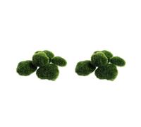 Xuancai 5-Pack Artificial Moss Fake Green Moss Stone For Garden Decor Floral Arrangements Plant Pot Decoration Fish Decorations Small Under 5