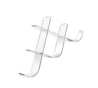 Xuancai Acrylic Hockey Puck Display Stand Desktop Organizers Ice Holder For 6 Pucks Holder Acrylic Hockey Puck Stand