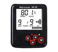Xuancai Digital Small Metronome Electronic Metronome Tone Generator Tuner Professional Clip On LCD Digital Enduring Tempos
