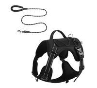Xuancai Dog Vest Adjustable Training Harness For Large Dogs Harnesses Strong Multifunctional Leash Soft Handle Dog Set