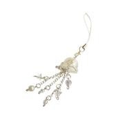 Xuancai Dreamy Winds Chimes Hanging Ornament Beautiful Star and Pearls Winds Chimes Charm for Art Lovers and Decors Enthusiasts