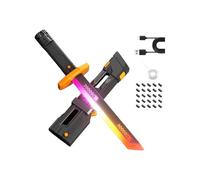 Xuancai Ergonomic Handle Sparking Effect Swords Toy with Simulation Sound and LED Effects for Children Boys Favor Birthday Gift LED Swords Toy for Role Playing
