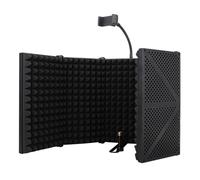 Xuancai Five Panel Foldable Microphones Sound Shield For Studio And Home Recording Noise Reduction Acoustics Panel