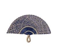 Xuancai Handwoven Straw Fan Manual Paddles Fan For Wall Art Decorative Accessory Handwoven Styles Handheld Decorations Straw Fans For Wedding