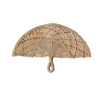 Xuancai Handwoven Straw Fan Manual Paddles Fan For Wall Art Decorative Accessory Handwoven Styles Handheld Decorations Straw Fans For Wedding