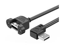 Xuancai High Speed USB 2.0 Male To Female Power Cable With Fixed Screw Designing Charging And Sync For Various Devices