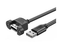 Xuancai High Speed USB 2.0 Male To Female Power Cable With Fixed Screw Designing Charging And Sync For Various Devices