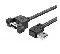 Xuancai High Speed USB 2.0 Male To Female Power Cable With Fixed Screw Designing Charging And Sync For Various Devices