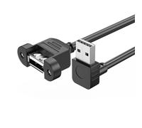 Xuancai High Speed USB 2.0 Male To Female Power Cable With Fixed Screw Designing Charging And Sync For Various Devices