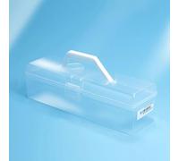 Xuancai Large Capacity Paint Brush Box Office Supplies Brush Storage Box Watercolor Pen Container Drawing Tools Paint Holders Calligraphy Storage Long Case