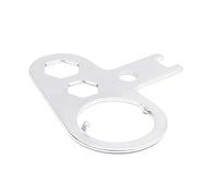 Xuancai Professional Diving BCD Power Inflator Tool K Type For Removal Install Repair Parts 6.5x5.3cm Silver Bcd Power Inflator