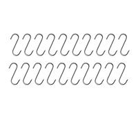 Xuancai S Hooks with for Tip Stainless Steel Utensil Kitchen Meat Pan Clothes 20 Pcs Kitchen Baking Tools for Hot Cold SMO Butcher's Hook