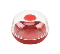 Xuancai Sturdy Plastic Produce Storage Bin With Visibility Window Sealed Fruit Bowl For Tomatoes Grape Camping Trip Airtights Fruit Bowl