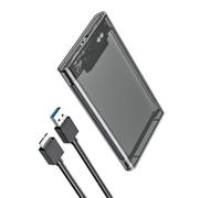 Xuancai Stylish 2.5Inch External Hard Drives Enclosure For Hard Disc Supporting Window Systems Powerful Safe Protections Shell External Drives Case