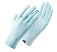 Xuancai Summer And Spring Gloves Two-finger Exposed Sunproof Women Teens Skin-friendly Cycling Hiking Mittens Touch Screen In Men Knitted Unisex Solid Color Keep Cool Multi Color In