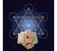 Xuancai Tarot Card Tablecloth Square Divination Tapestry Crystal Grid Small Tablecloth Astrology Table Mat Supplies Altars Tarot Card Cloth
