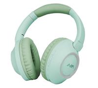 XuanGui Bluetooth Over Ear Headphones, Lightweight Foldable Wireless Over Ear Headphones with Mic, 20H Playtime Wireless Bluetooth Headphones for Office/Travel (Green)