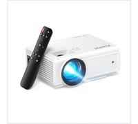 XuanPad Mini Projector, 2025 Upgraded 18000L Portable Video Home Projector, HD 1080P Supported, Compatible with TV Stick, HDMI, USB, Laptop, iPhone, Android Smartphone