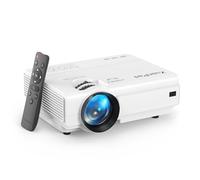 XuanPad Mini Projector, 2026 Upgraded Snow White Portable Home Cinema, Full HD 1080P Supported, Outdoor Garden Ready, 200" Display, Compatible with TV Stick, iPhone, Android, Laptop & HDMI